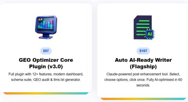 GEO OPTIMIZER PLUGIN