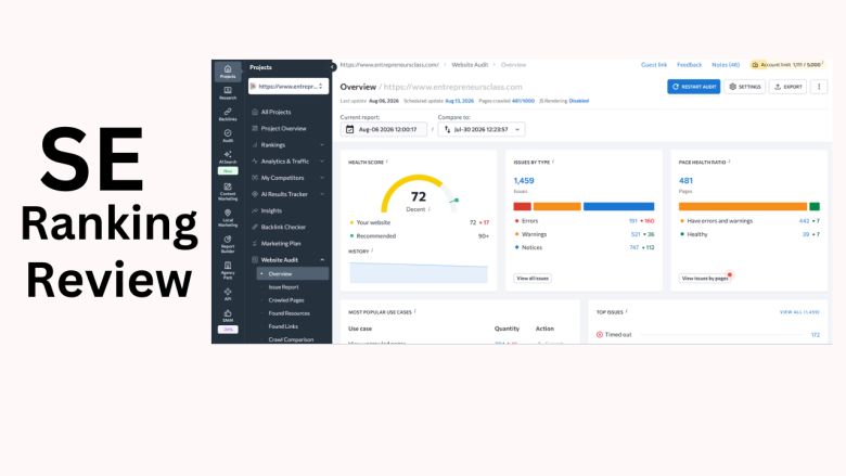 SE Ranking Review