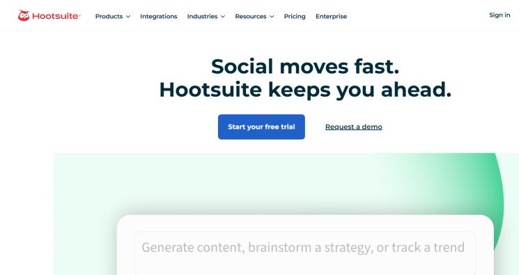 hootsuite ai